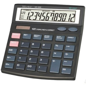 KALKUALTOR VECTOR BIUROWY VC-555 12-POZ.
