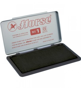 PODUSZKA DO STEMPLI LANCER nr1 150x74mm CZARNA