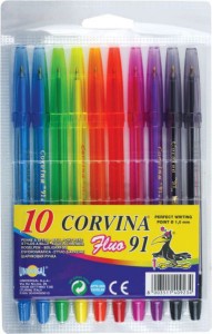 DŁUGOPIS CARIOCA FLUO 10 KOLORÓW