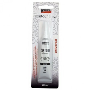 PENTART KONTURÓWKA 20ml BIAŁA 10136