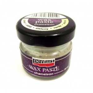PENTART PASTA WOSKOWA 20ml ZIELONA 4434