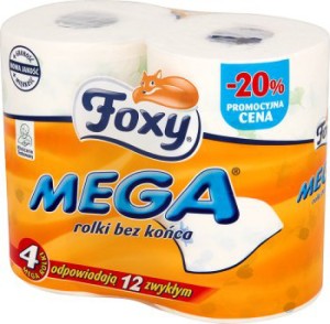 FOXY PAPIER TOALETOWY MEGA /4/