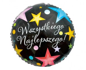 BALON FOLIOWY WSZYSTKIEGO NAJLEPSZEGO 18"
