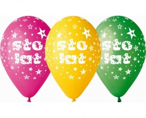 BALONY PREMIUM HEL STO LAT 13" 5SZT.