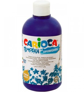 FARBA CARIOCA TEMPERA 500ml GRANATOWA