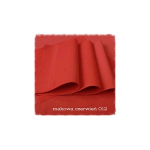 FOAMIRAN - PIANKA 30x35cm MAKOWA CZERWIEŃ