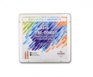 KIN KREDKI NATUR 3444 TRI-TONE TRÓJKOLOROWE 23 +1