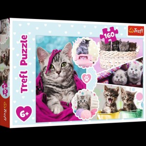 PUZZLE 160EL UROCZE KOTKI