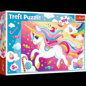 PUZZLE 100 PIĘKNY JEDNOROŻEC