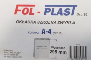 OKŁADKA SZKOLNA A4 NR-13 295MM /20/