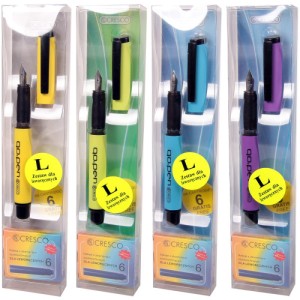 PIÓRO WIECZNE GO PEN SOFT L + NABOJE 6szt.