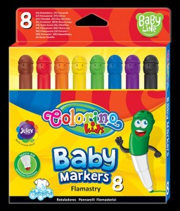FLAMASTRY BABY 8KOL.
