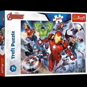 " PUZZLE 200 - Waleczni Avengersi"