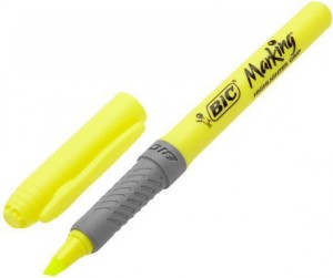 ZAKREŚLACZ BRITE LINER GRIP ŻÓŁTY