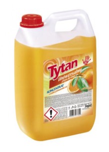 TYTAN UNIWERSALNY PŁYN DO MYCIA 5L POMARAŃCZA