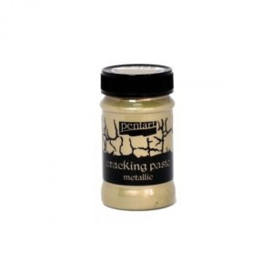 PENTART PASTA PĘKAJĄCA 100ML CIEMNE ZŁOTO