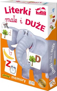 LITERKI MAŁE I DUŻE ADAMIGO MEMORY 7431