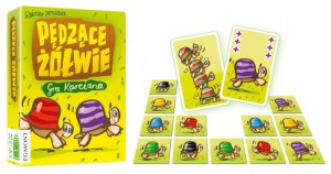 GRY DO PLECAKA PĘDZĄCE ŻÓŁWIE GRA KARCIANA
