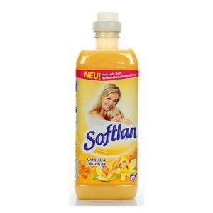 SOFTLAN PŁYN DO PŁUKANIA 1L VANILLE ŻÓŁTY