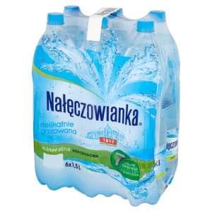 WODA NAŁĘCZOWIANKA DELIK/GAZ. 1,5L