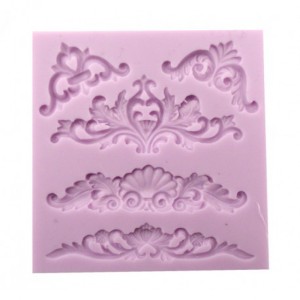 PENTART - FOREMKA SILKONOWA ORNAMENTY RÓŻNE