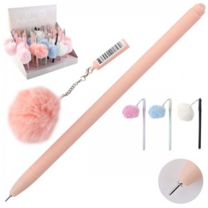 DŁUGOPIS DZIECIĘCY POMPON MIX KOLORÓW ZF 1695