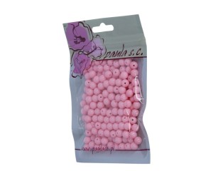 KORALE J.RÓŻOWE 8MM