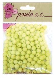 KORALE PISTACJOWE 8MM