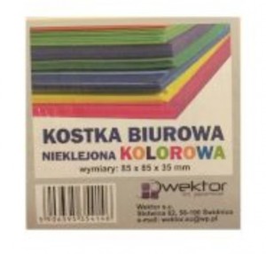 KOSTKA KOLOR NIEKLEJONA 85X85