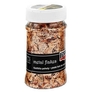 PENTART FOLIA PŁATKI 100ml MIEDŻ