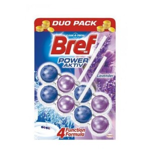 BREF WC KULKI LAWENDA 2X50G.