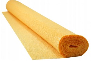 KREPINA 0,5X2M LEKKI POMARAŃCZOWY