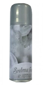 FARBA W SPRAYU SREBRNA