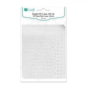KROPKI 3D 5X2MM 360szt.