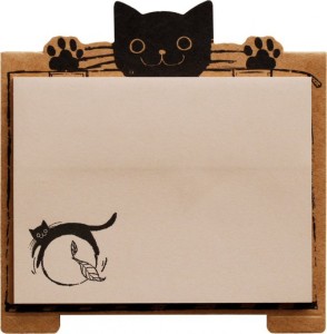 KARTECZKI SAMOPRZYLEPNE MEOW MEOW 76X102 60K.