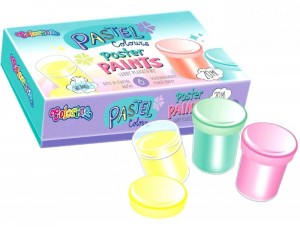 FARBY PLAKATOWE 6KOL.20ML.PASTELOWE COLORINO