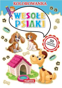 KOLOROWANKA WESOŁE PSIAKI