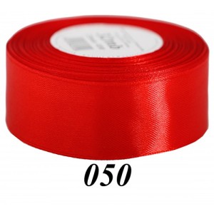 Wstążka satynowa 50mm/32mb czerwona