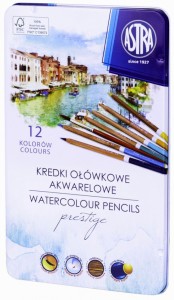 KREDKI AKWARELOWE Z DREW.CEDR.ASTRA PRESTIGE 12KOL