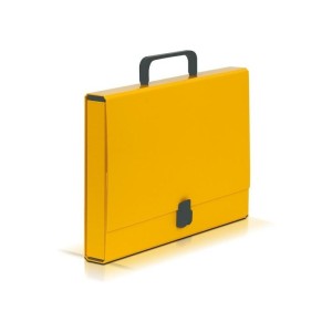 TECZKA Z RĄCZKĄ CLASSIC I 40MM JASNOŻÓŁTA