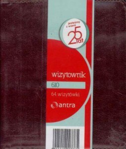 WIZYTOWNIK NA 64 WIZYT.DWUKLATKOWY 610 BRĄZOWY
