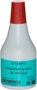 TUSZ UNIWERSALNY 50ML. NORIS CZERWONY