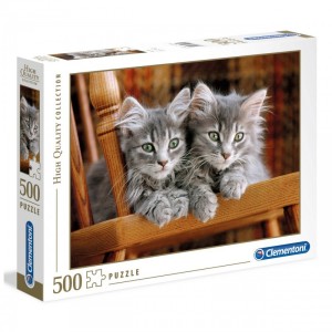PUZZLE 500-EL HQ KITTENS 5452