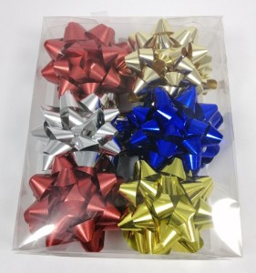 WSTĄŻKA GWIAZDKA METAL 10CM./12/