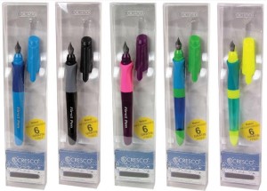 PIÓRO WIECZNE FIRST PEN + NABOJE 6szt.