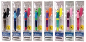 PIÓRO KULKOWE FIRST PEN + NABOJE 6szt.