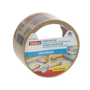 TAŚMA UNIWERSALNA TESA DWUSTR.50MMX5M.TRANSP.