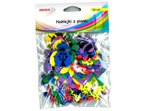 NAKLEJKI Z PIANKI PVC06 OWADY 50szt.