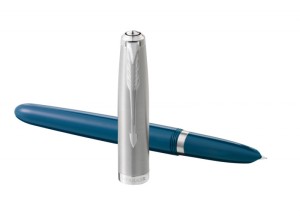 PARKER 51 TEAL BLUE CT WIECZNE PIÓRO F GB