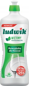PŁYN DO NACZYŃ LUDWIK 900ML.MIĘTOWY